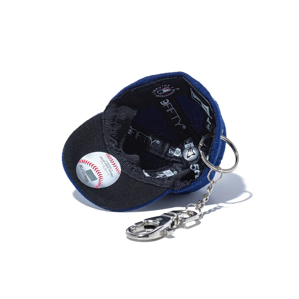 New Era MLB Cap Keychain New York Yankees & Los Angeles Dodgers