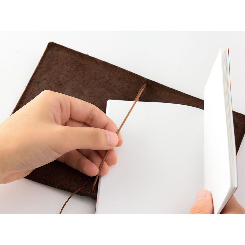 Traveler's Notebook Passport Size Leather Cover Starter Kit Brown (15027006)