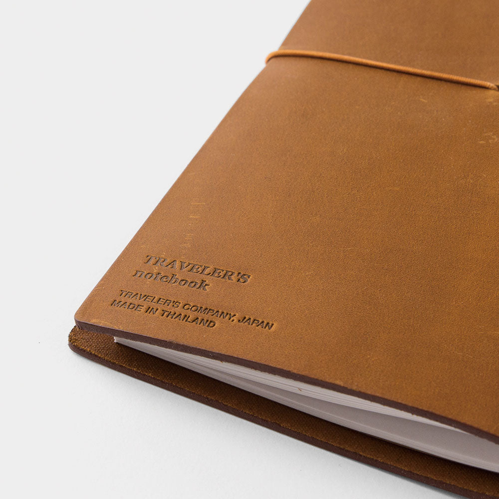 Traveler's Notebook Regular Size Leather Cover Starter Kit Camel (15193006)