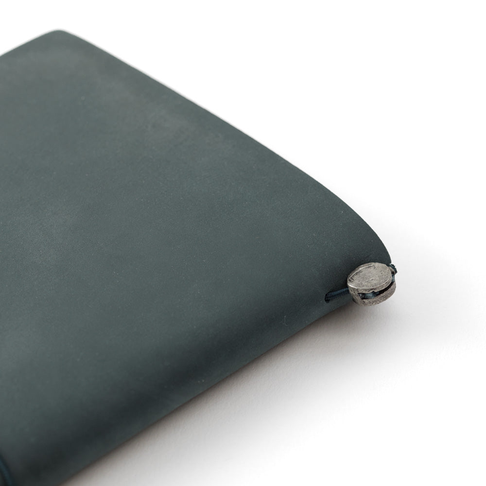 Traveler's Notebook Regular Size Leather Cover Starter Kit Blue (15239006)