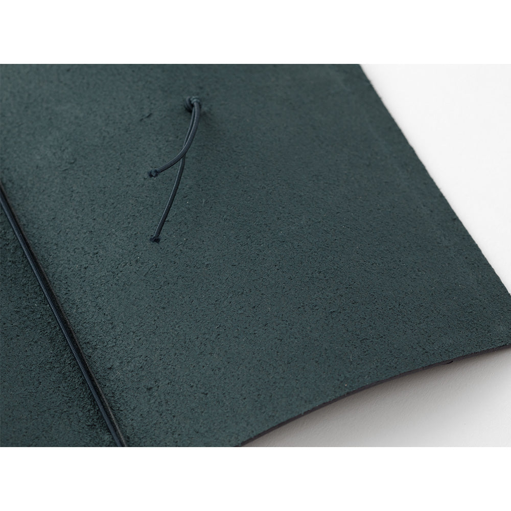 Traveler's Notebook Regular Size Leather Cover Starter Kit Blue (15239006)