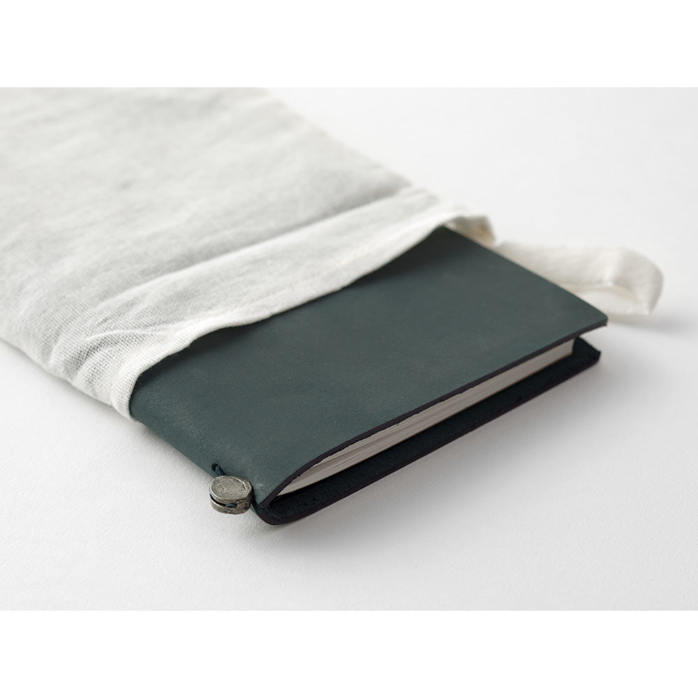 Traveler's Notebook Regular Size Leather Cover Starter Kit Blue (15239006)