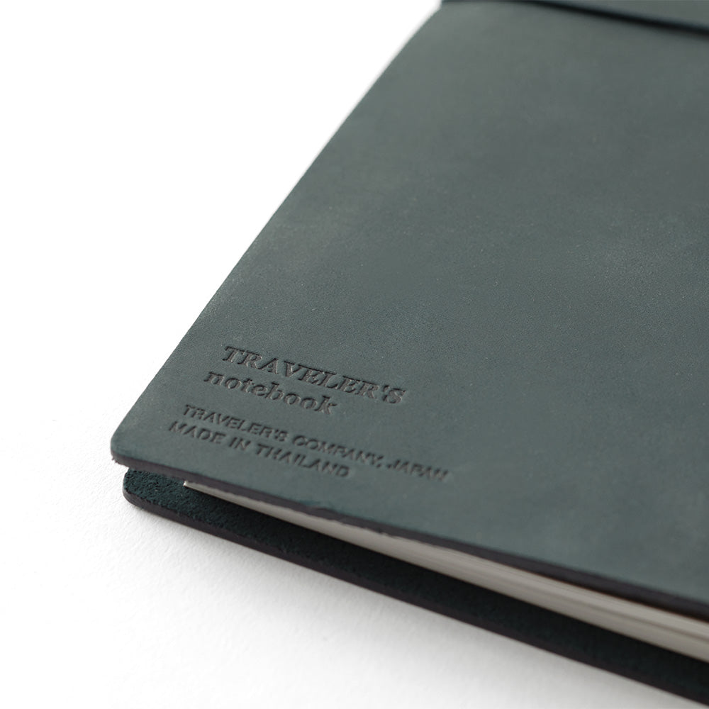 Traveler's Notebook Regular Size Leather Cover Starter Kit Blue (15239006)
