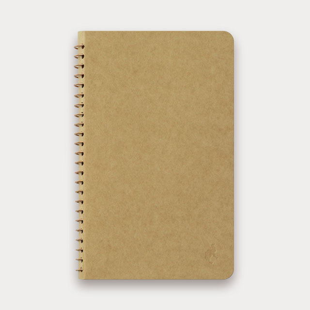 Traveler’s Company TRC A6 Slim Spiral Ring Notebook Plain DW Kraft Paper (15241006)