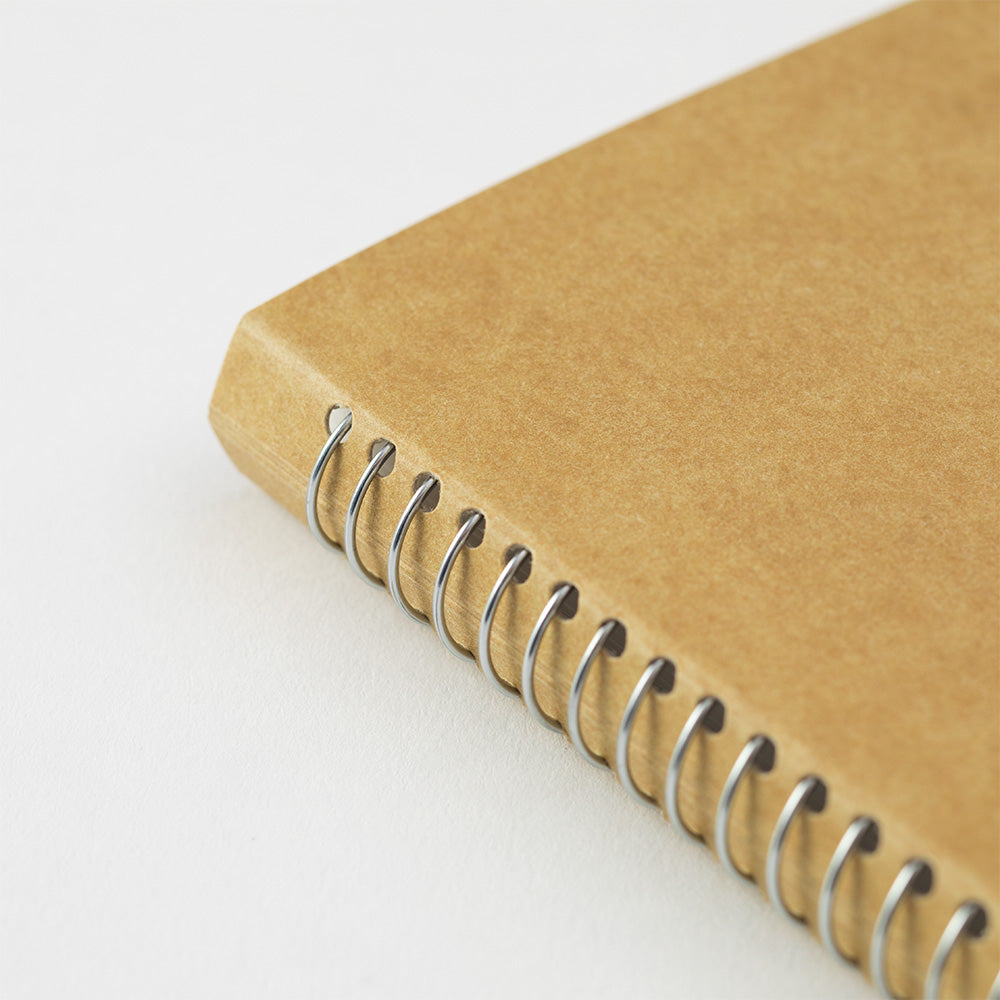 Traveler’s Company TRC A6 Slim Spiral Ring Notebook Plain MD White Paper (15242006)