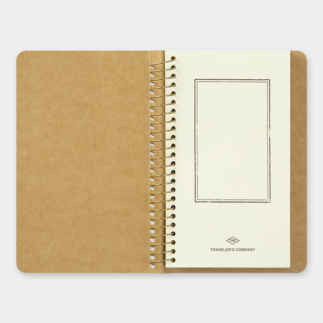 Traveler’s Company TRC A6 Slim Spiral Ring Pocket Notebook MD Cream Paper (15243006)