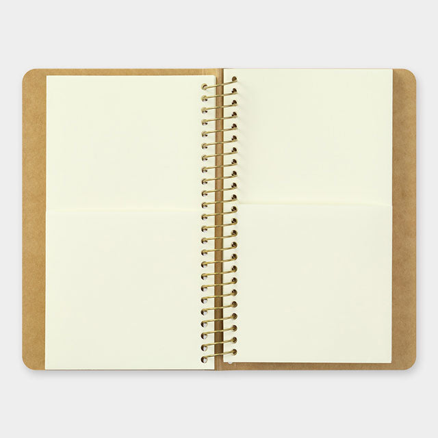 Traveler’s Company TRC A6 Slim Spiral Ring Pocket Notebook MD Cream Paper (15243006)