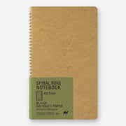 Traveler’s Company TRC A5 Slim Spiral Ring Notebook Plain DW Kraft Paper (15244006)