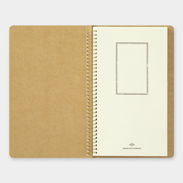 Traveler’s Company TRC A5 Slim Spiral Ring Pocket Notebook MD Cream Paper (15246006)