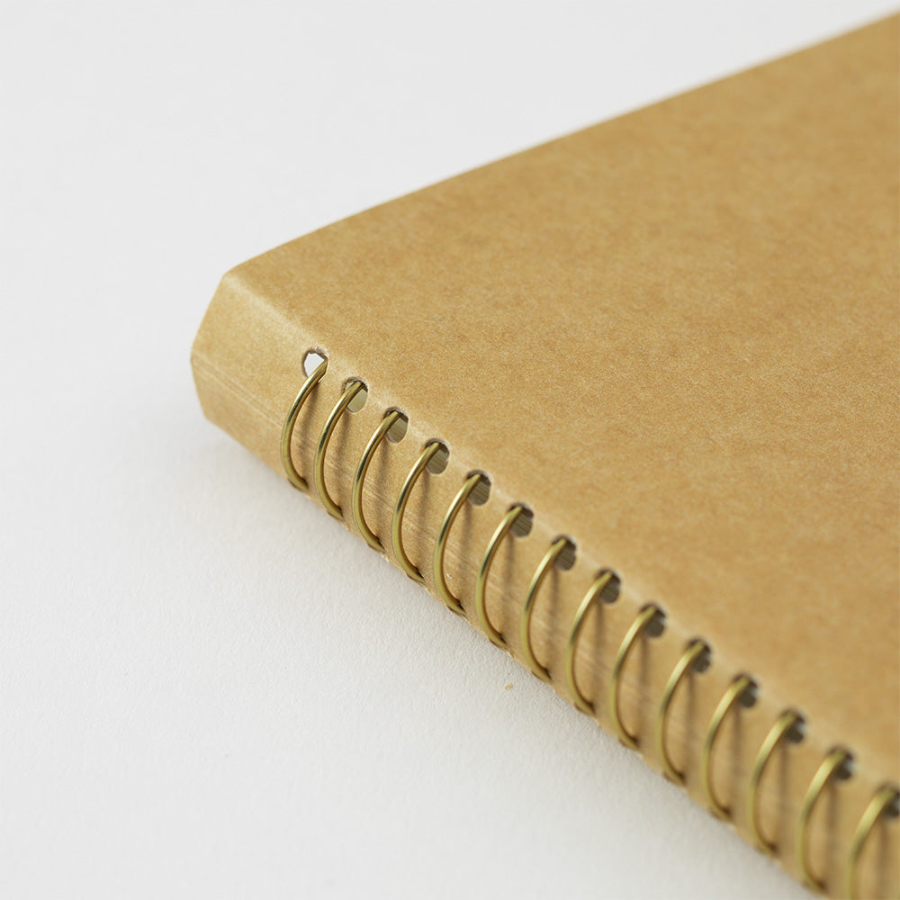 Traveler’s Company TRC A5 Slim Spiral Ring Pocket Notebook MD Cream Paper (15246006)