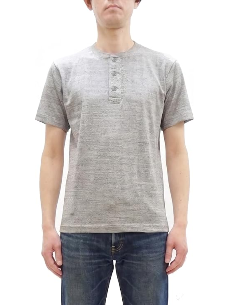 Whitesville WV79681 Henley Neck T-Shirt