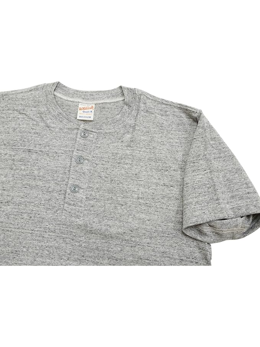 Whitesville WV79681 Henley Neck T-Shirt