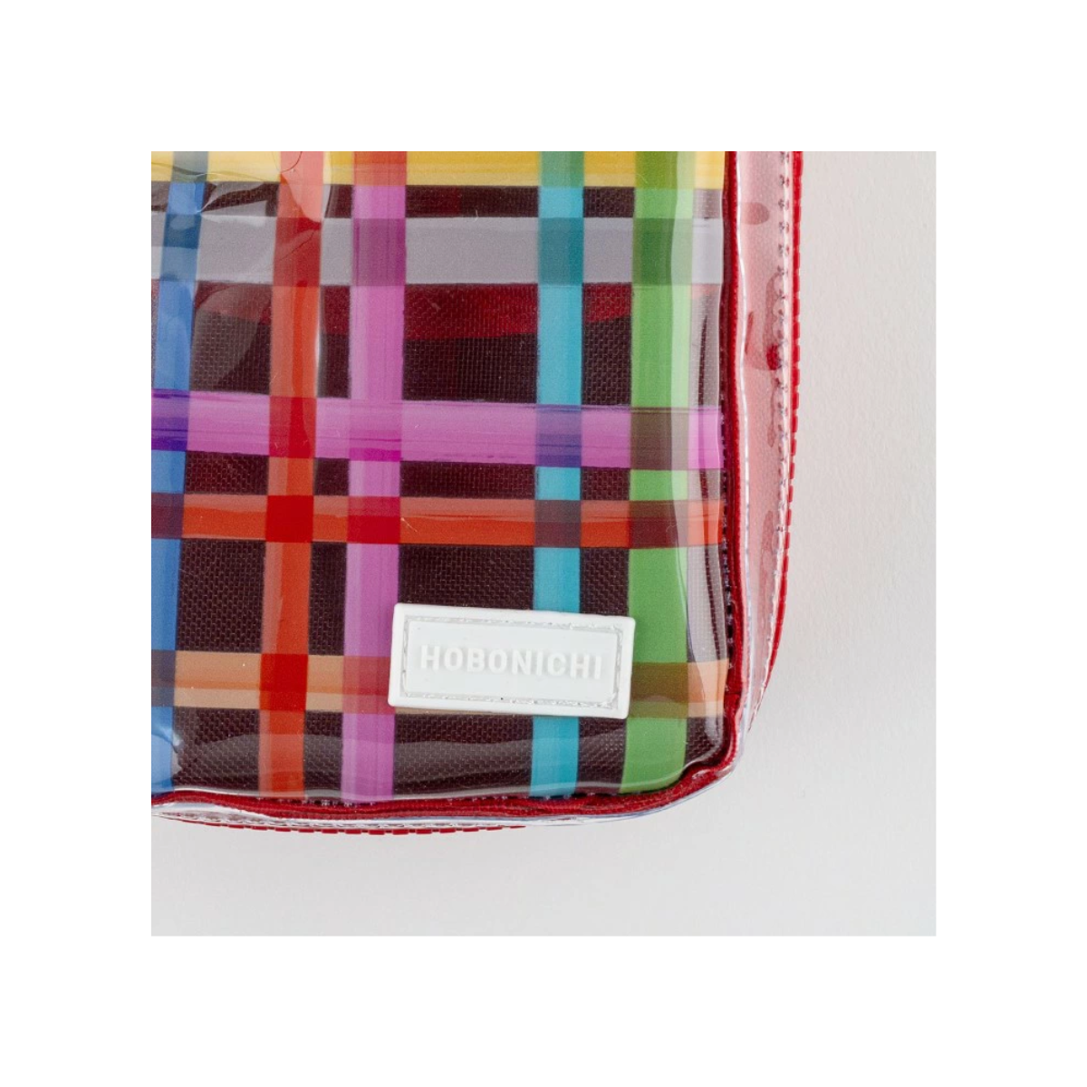 Hobonichi Drawer Pouch Small Transparent Check Organizer Pouch