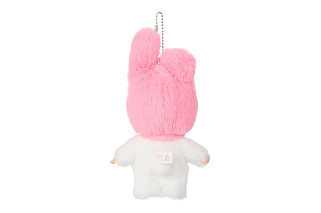 Monchhichi x Kuromi & Chimutan x My Melody Anniversary Plush Keychain