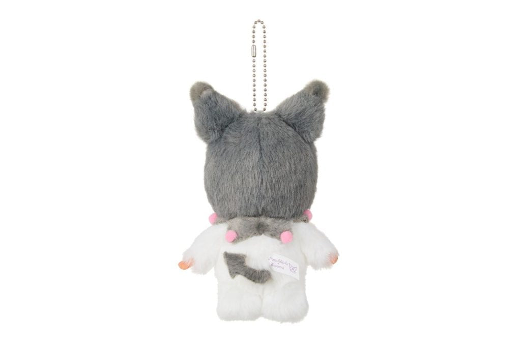Monchhichi x Kuromi & Chimutan x My Melody Anniversary Plush Keychain