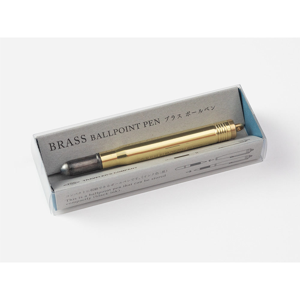 Traveler’s Company TRC Brass Ballpoint Pen (36726006)
