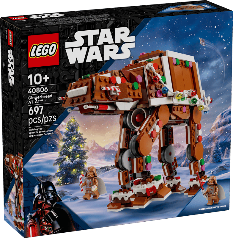 LEGO 40806 Star Wars™ AT-AT Gingerbread Walker Holiday Building Set
