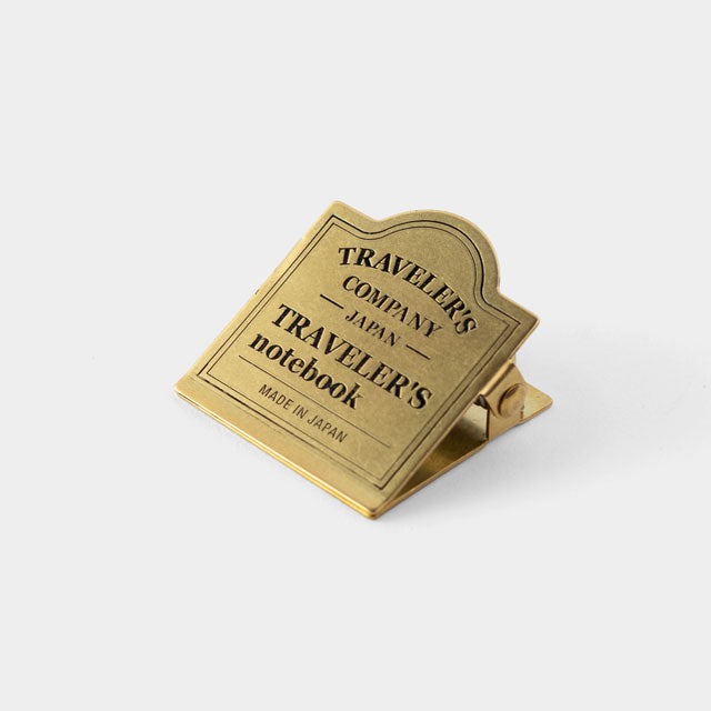 Traveler’s Notebook Brass Clip TRC Logo Design