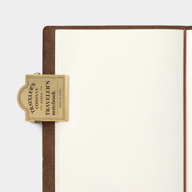 Traveler’s Notebook Brass Clip TRC Logo Design