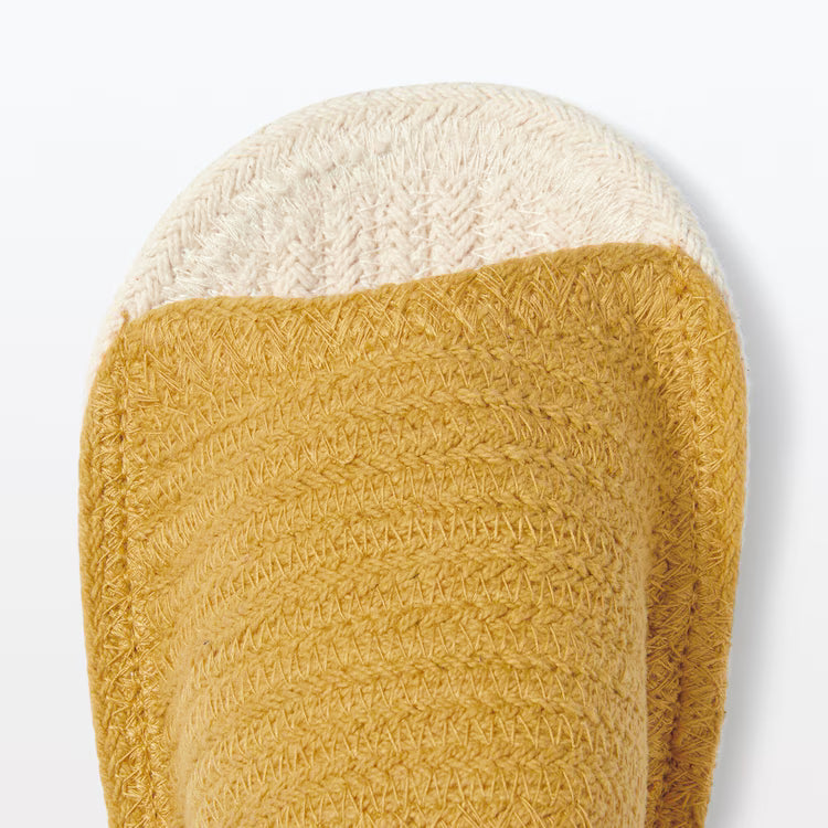 Muji Room Sandals Open Toe Cotton House Slippers