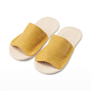 Muji Room Sandals Open Toe Cotton House Slippers