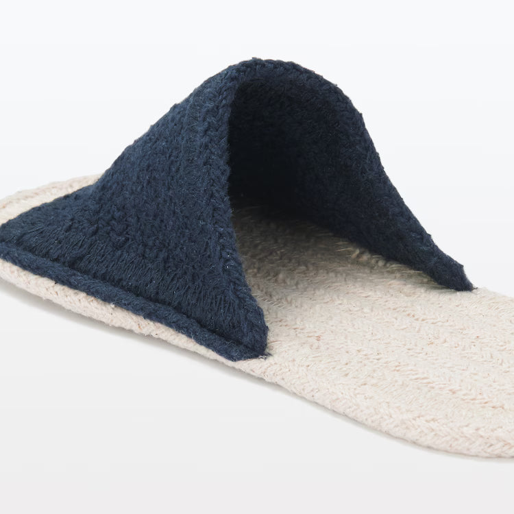 Muji Room Sandals Open Toe Cotton House Slippers