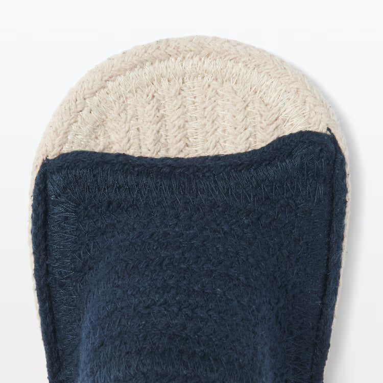 Muji Room Sandals Open Toe Cotton House Slippers