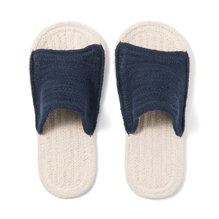 Muji Room Sandals Open Toe Cotton House Slippers
