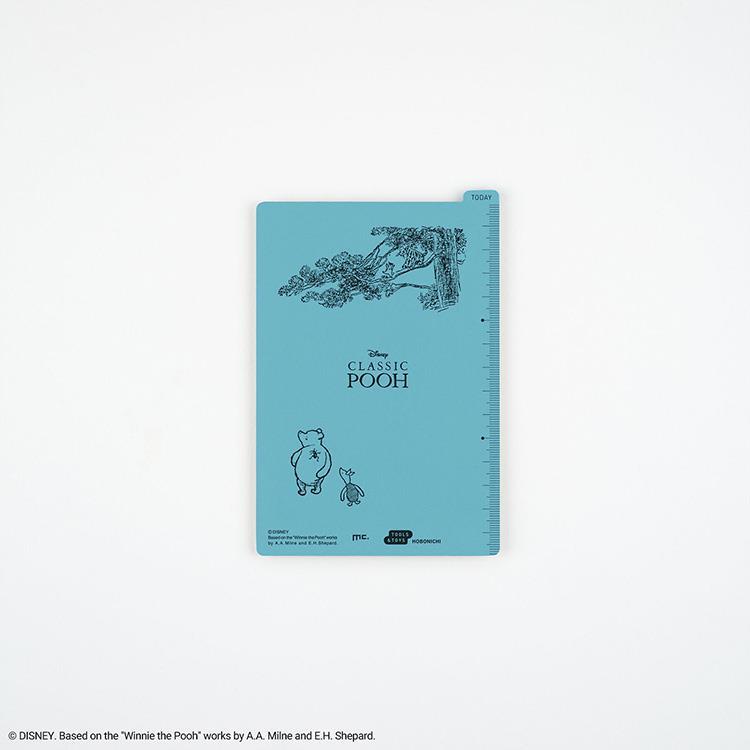 Hobonichi Techo 2027 LoFT Limited Winnie the Pooh Blue Trousers Pencil Board A6 [Pre-order]