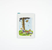 Hobonichi Techo 2027 LoFT Limited Winnie the Pooh Blue Trousers Pencil Board A6 [Pre-order]