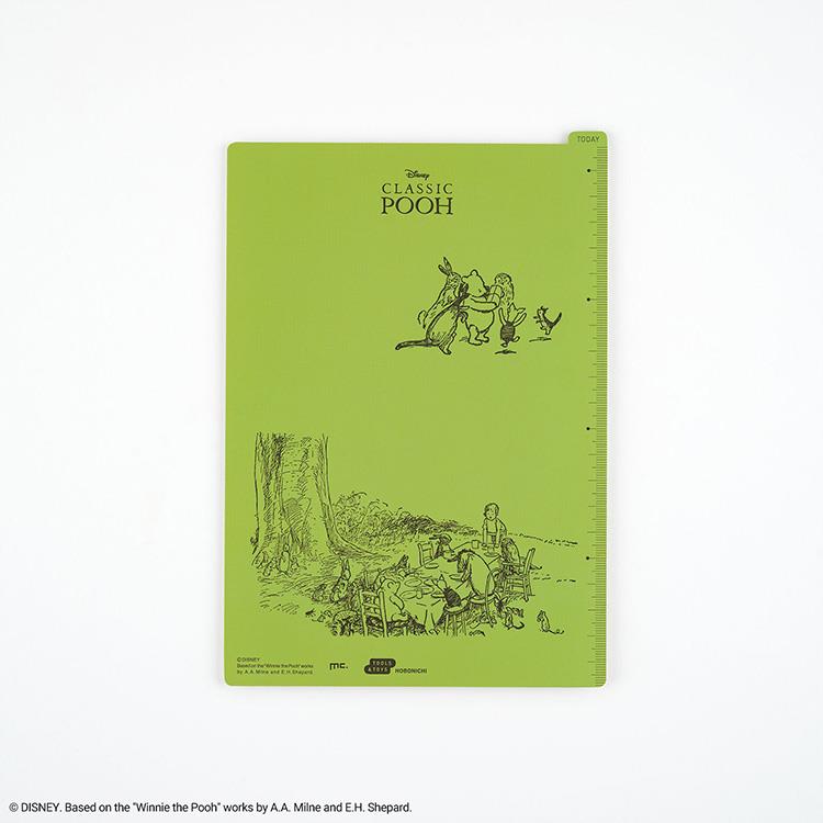 Hobonichi Techo 2027 LoFT Limited Winnie the Pooh Green Door House Pencil Board A5 [Pre-order]