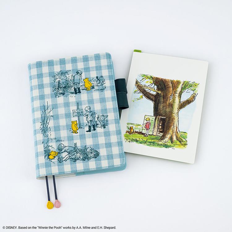 Hobonichi Techo 2027 LoFT Limited Winnie the Pooh Green Door House Pencil Board A5 [Pre-order]