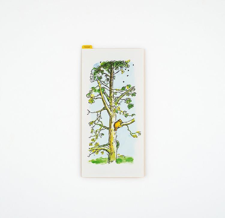 Hobonichi Techo 2027 LoFT Limited Winnie the Pooh Tree Climbing Pencil Board Weeks [Pre-order]