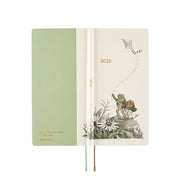 Hobonichi 2026 Spring Weeks Frog and Toad Planner Weekly Schedule Book