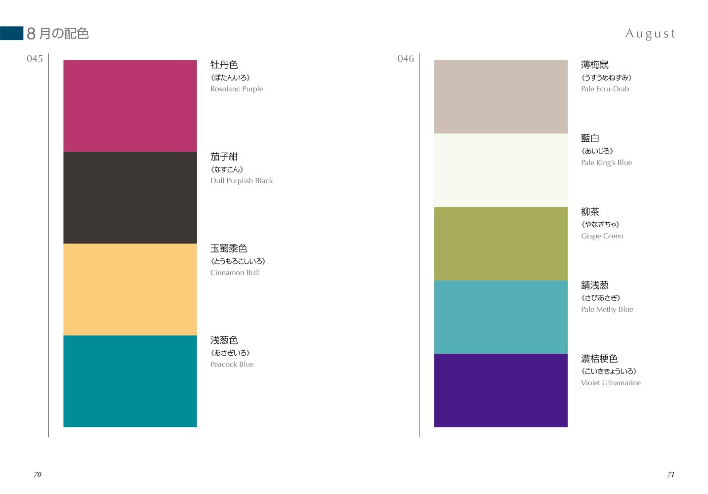 Wada Sanzo Color Dictionary Collection – Taisho & Showa Color Notes Series Art Reference Book