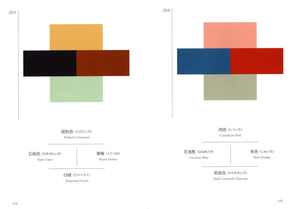 Wada Sanzo Color Dictionary Collection – Taisho & Showa Color Notes Series Art Reference Book