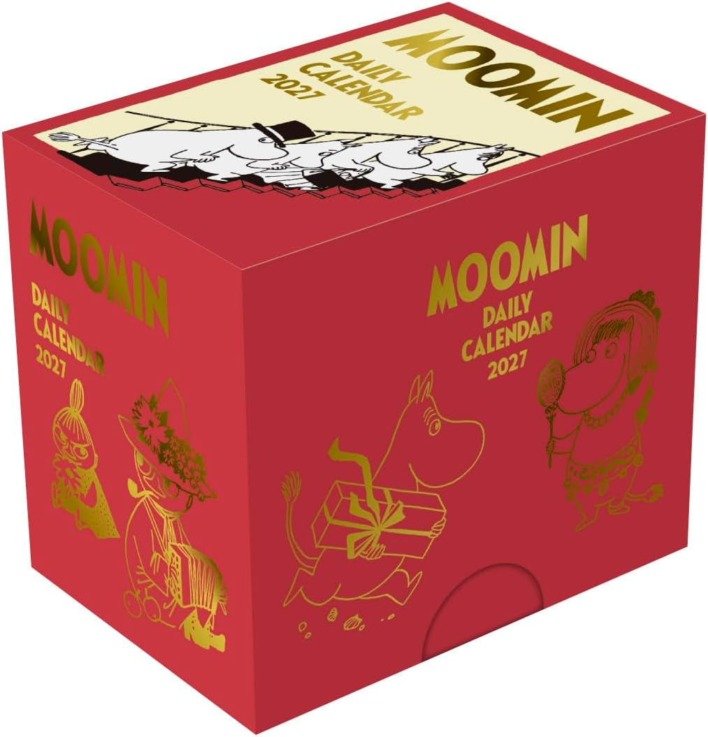 Shin Nippon Calendar Moomin 2027 Mini Daily Calendar