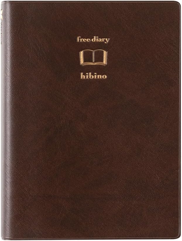 Midori Hibino A6 Free Diary 2 Pages Per Day