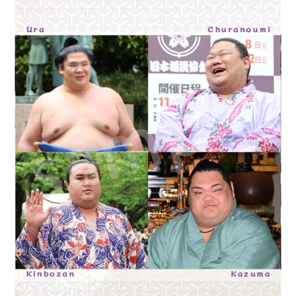 Sumo Biyori 2027 Sumo Wrestlers Desk Calendar