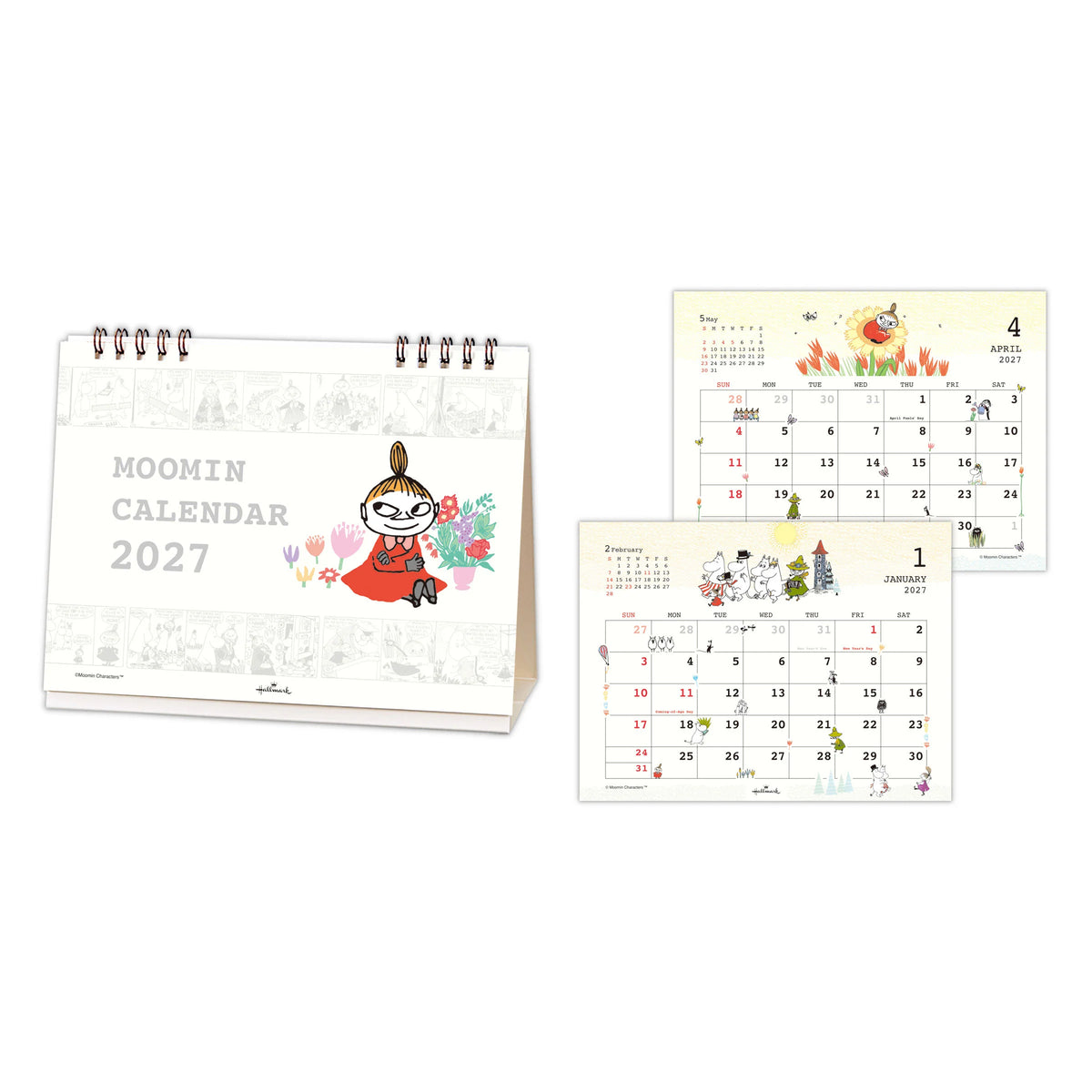 Moomin Little My 2027 Desk Calendar