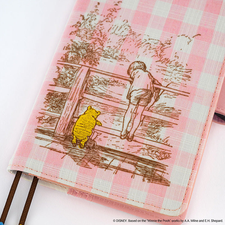 Hobonichi Techo 2027 LoFt Limited Winnie the Pooh Poohsticks Bridge A6 Planner Cover [Pre-order]