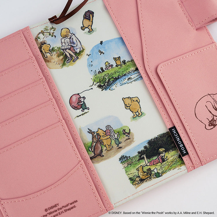 Hobonichi Techo 2027 LoFt Limited Winnie the Pooh Poohsticks Bridge A6 Planner Cover [Pre-order]