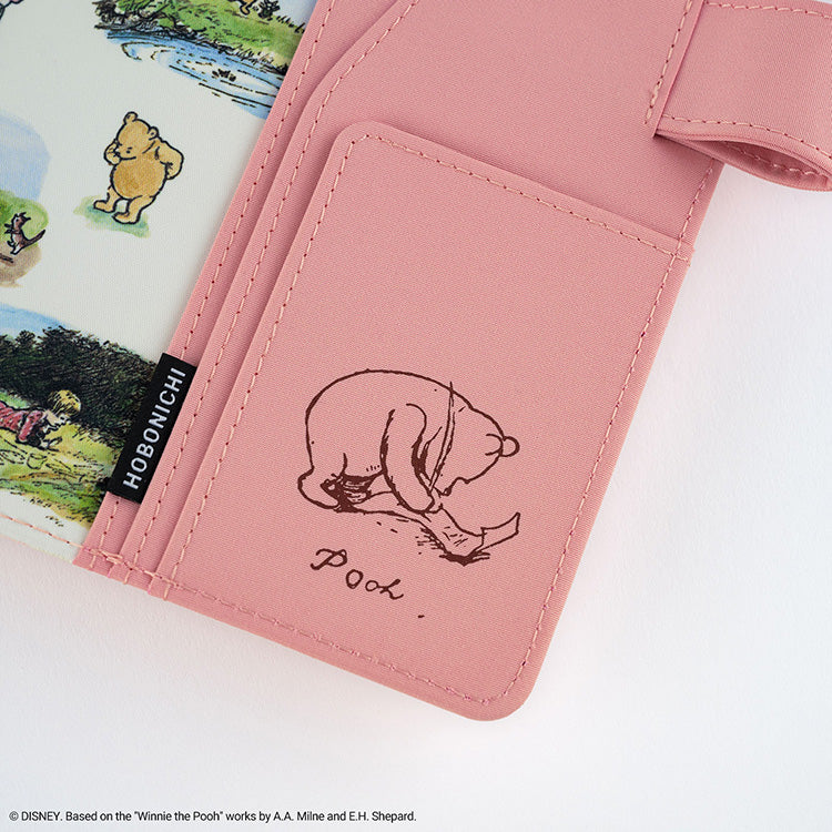 Hobonichi Techo 2027 LoFt Limited Winnie the Pooh Poohsticks Bridge A6 Planner Cover [Pre-order]