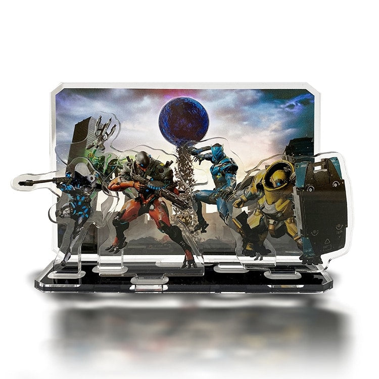 Capcom Exoprimal 3D Diorama Art Acrylic Display