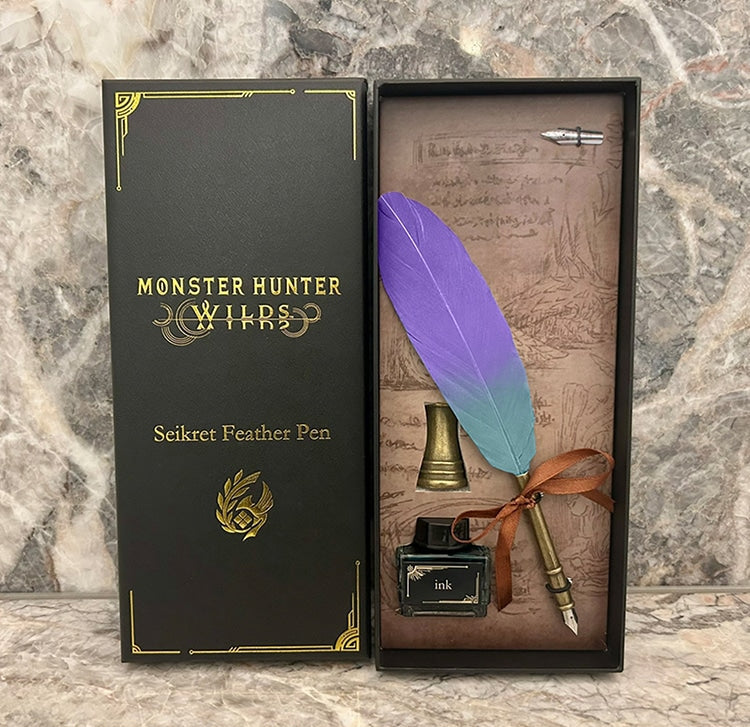 Capcom Monster Hunter Wilds Seikret Feather Pen