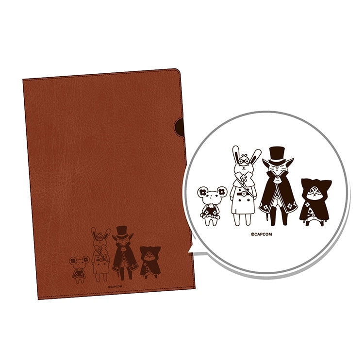 Capcom The Great Ace Attorney Leather Style File Folder