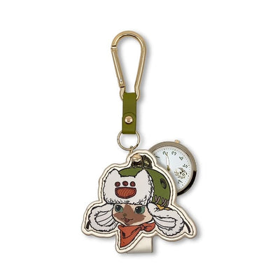 Capcom Monster Hunter Wilds Palico Carabiner Watch