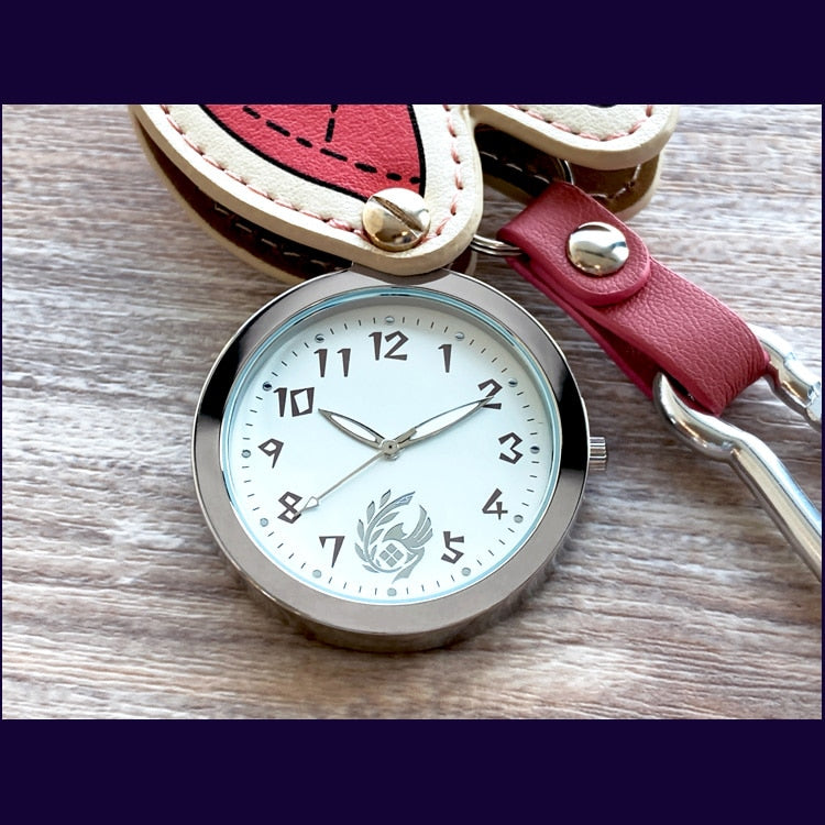 Capcom Monster Hunter Wilds Yian Kut-Ku Plush Carabiner Watch