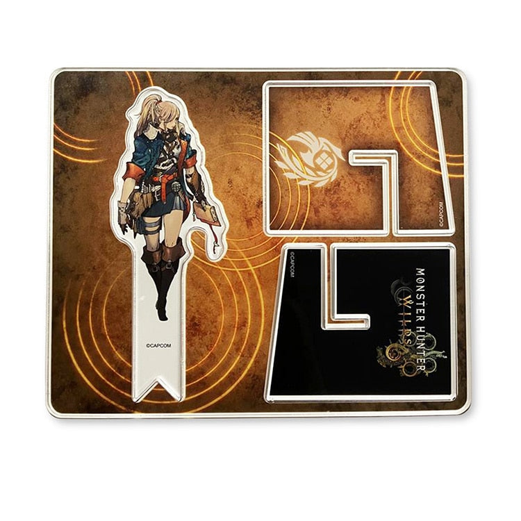 Capcom Monster Hunter Wilds Female Hunter X Acrylic Stand Figure