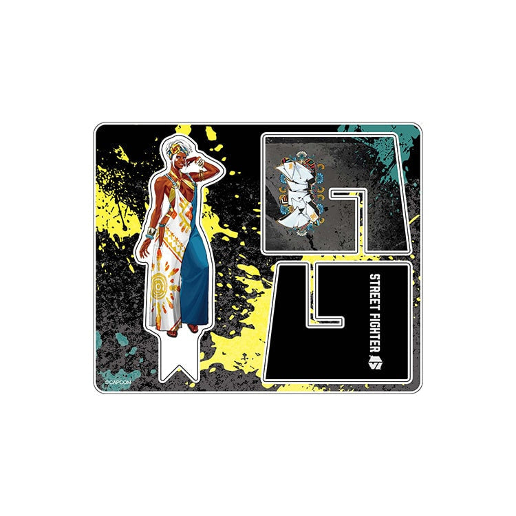 Capcom Street Fighter 6 Elena Outfit 3 X Acrylic Stand Figure